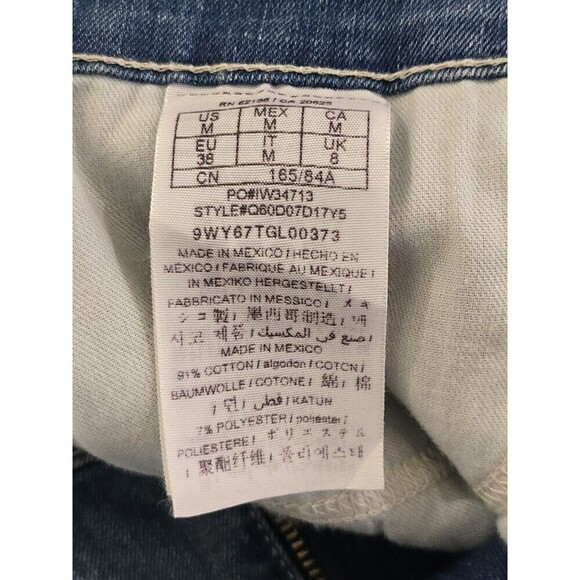 GUESS Midi Denim Skirt Womens Size Medium Pensil Straight Y2k - Picture 9 of 10